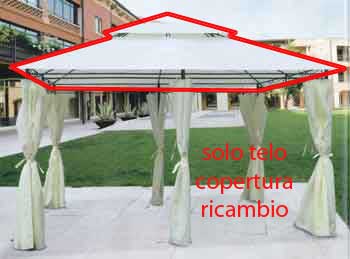 E-commerce  TELO COPERTURA GAZEBO MINORCA PP